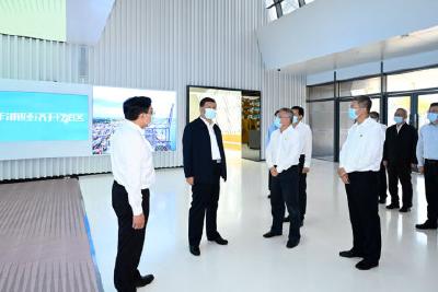 习近平在海南洋浦经济开发区考察调研