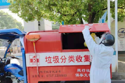 城晟美环卫助力我市核酸筛查工作