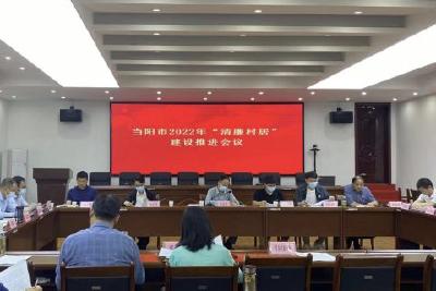 我市召开2022年清廉村居建设推进会议