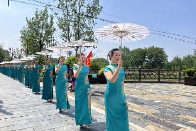 河溶镇建国村举办第二届文化节