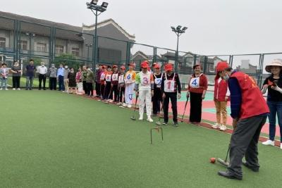 【我们的节日•端午】淯溪河社区开展“喜迎二十大  欢度端午节”门球赛健身活动