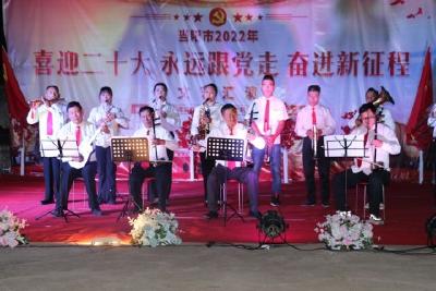 【干好每一天 喜迎二十大】草埠湖镇文化志愿者自编自演节目献礼二十大