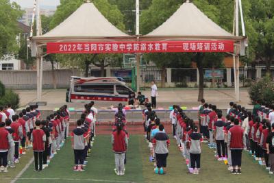 我市开展防溺水安全知识进校园活动