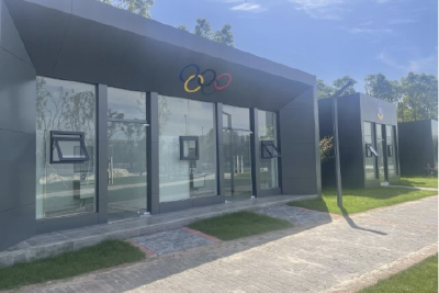 湖北省第十六届运动会沙滩排球场项目正式投入使用