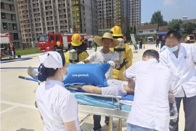 市住建局组织开展燃气安全事故应急演练