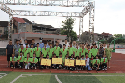 【宣传阐释社会主义核心价值观】河溶镇中心小学少年警队成立