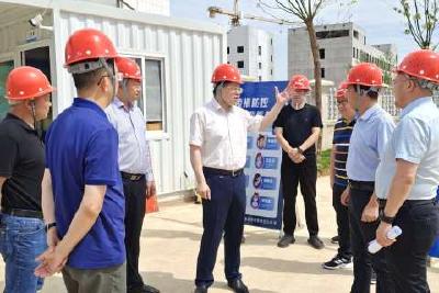  刘四海调研我市民政项目管理情况