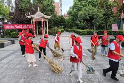 我市开展“美丽社区共建 文明成果共享”志愿服务