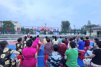 【精神文明创建活动宣传阐释·文明实践】庙前镇线上线下同步开展“全民健身 你我同行”广场舞比赛