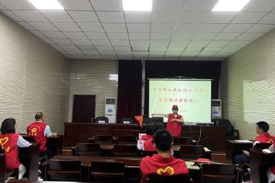 市检测中心开展志愿者交通路口执勤培训