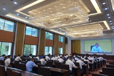 【奋进新征程 建功新时代】我市收听收看全国、省、宜昌市安全生产视频会