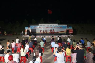 当阳线上线下联动开展“强国复兴有我”文艺汇演活动暨板凳课堂示范宣讲（河溶）专场活动