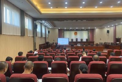 【关公文化】关公文化进机关 法院人眼中的信义与法治