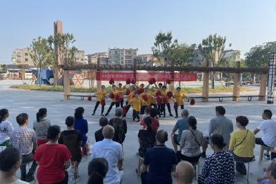 【精神文明创建活动宣传阐释·文明实践】镇头山社区新时代文明实践站开展“文艺大舞台 展我新风采”文艺活动