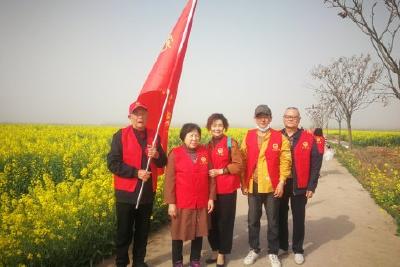 市委老干局组织退休干部参与创城工作