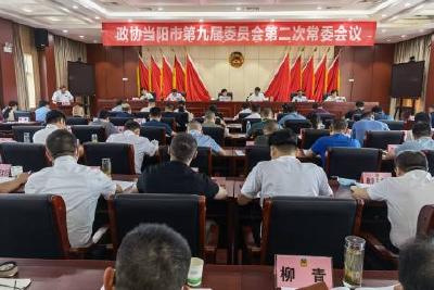 市政协召开九届二次常委会