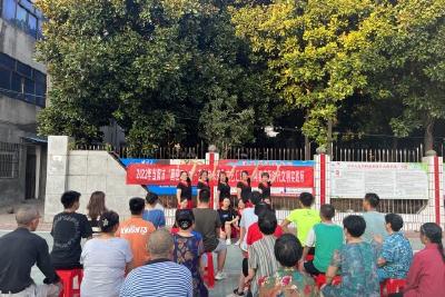 【精神文明创建活动宣传阐释·文明实践】河溶镇新时代文明实践所线上线下开展“喜迎二十大 艺起向未来”文艺汇演