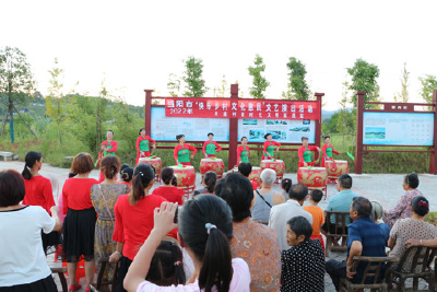 【精神文明创建活动宣传阐释·文明实践】王店镇双莲村新时代文明实践站开展“快乐乡村 文化惠民”文艺演出活动