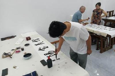 【清廉当阳】开展“清廉·信义”当阳书画笔会 推进清廉教育进基层