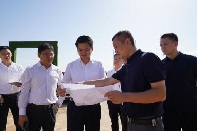 以运营思维引领项目建设全过程  刘传钢调研督导水发集团全产业链项目建设