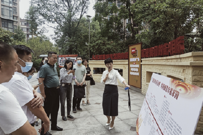 市房产保障中心组织物业经理到外地学习先进经验