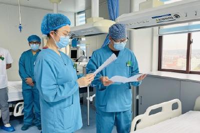 我市中医医院开展医院感染暴发应急处置演练