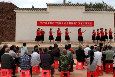 【精神文明创建活动宣传阐释·文明实践】新店村新时代文明实践站线上线下同步开展“美丽乡村 幸福家园”文艺汇演