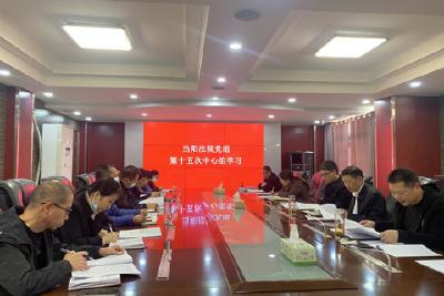 当阳法院传达学习贯彻党的十九届六中全会精神