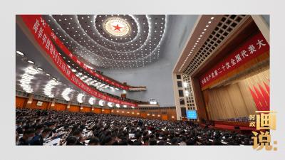时政画说丨党的二十大·开幕！
