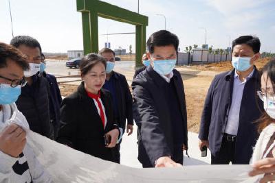 刘传钢：盯紧盯牢进度 加快项目建设