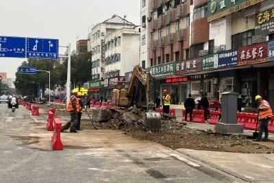 长坂路排水管网改造工程即将施工