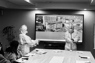 【共同缔造】玉泉风景区开展核酸采样培训