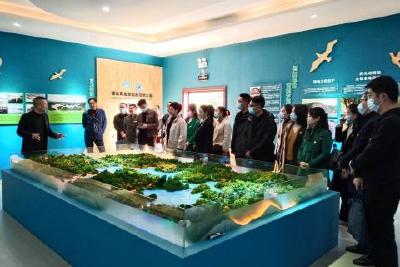 湖北当阳青龙湖国家湿地公园开展联合党支部主题党日
