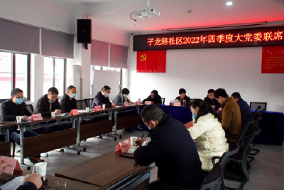 子龙路社区大党委立足整改促文明城市创建