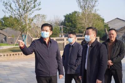 刘传钢赴河溶镇调研