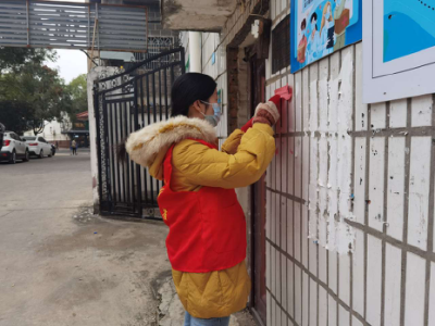 志愿服务在行动 文明城市共创建