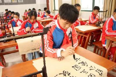 当阳市实验小学教联体：经典共传承  国粹润童心