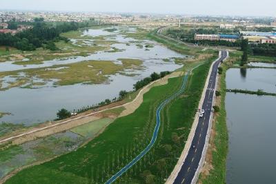 【奋进新征程 建功新时代】沮河坝陵桥至军胜桥生态修复项目即将建成开放