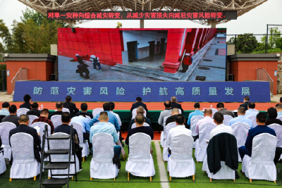 市应急管理局开展防灾、减灾及应急宣传教育进社区活动