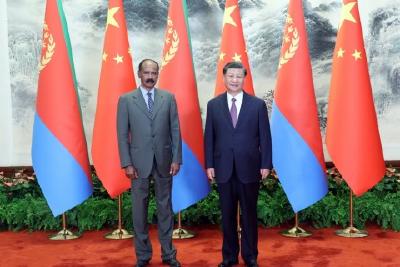 习近平同厄立特里亚总统伊萨亚斯举行会谈