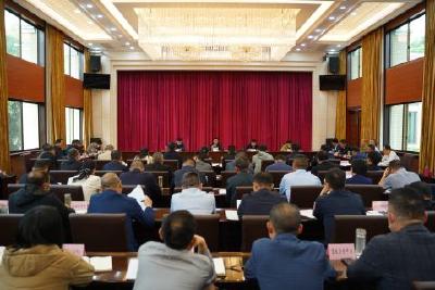 我市推进“四个重大”调度 冲刺二季度实现 “双过半”