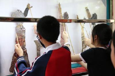 【宣传阐释社会主义核心价值观】市文化馆线上线下联动开展非遗展示