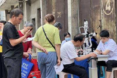 【精神文明创建活动宣传阐释·文明实践】熊家山社区线上线下同步开展“关爱眼睛，保护心灵窗户”科普宣传活动