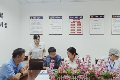 宜昌市住建局对我市进行二季度物业管理考核