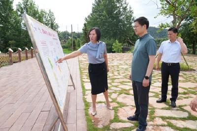 刘传钢到坝陵、玉泉调研项目建设、乡村振兴和产业发展工作