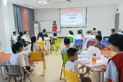 东门楼社区：“希望家园”暑托班正式开班