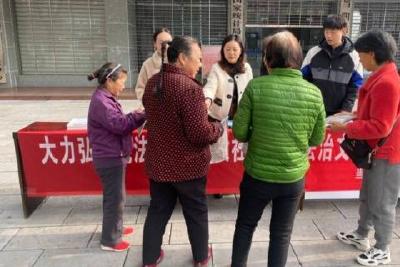 【文明单位创建】市统计局联合国调队开展法治宣传活动