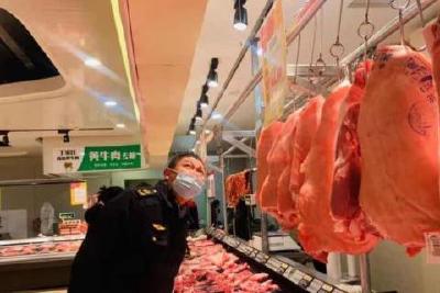 当阳市市场监督管理局开展“生鲜灯”统一清理行动