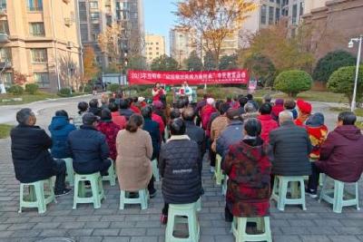 坝陵街道新时代文明实践站开展各类文明实践活动