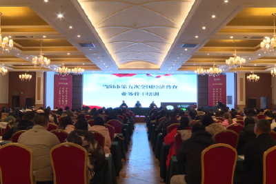 【第五次全国经济普查】我市开展第五次全国经济普查业务骨干培训